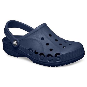 Crocs Baya Men's Clogs Navy | Australia 0743GSOL